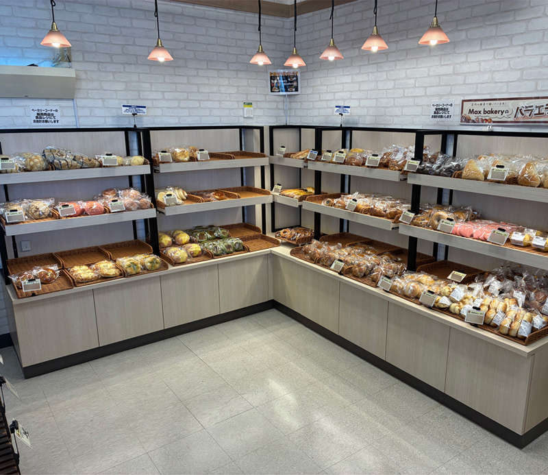 ザ・ビッグ田場店ベーカリー什器